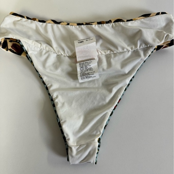 Farm Rio Multi-Colored Leopard Bikini Bottom Size XS - Picture 5 of 8